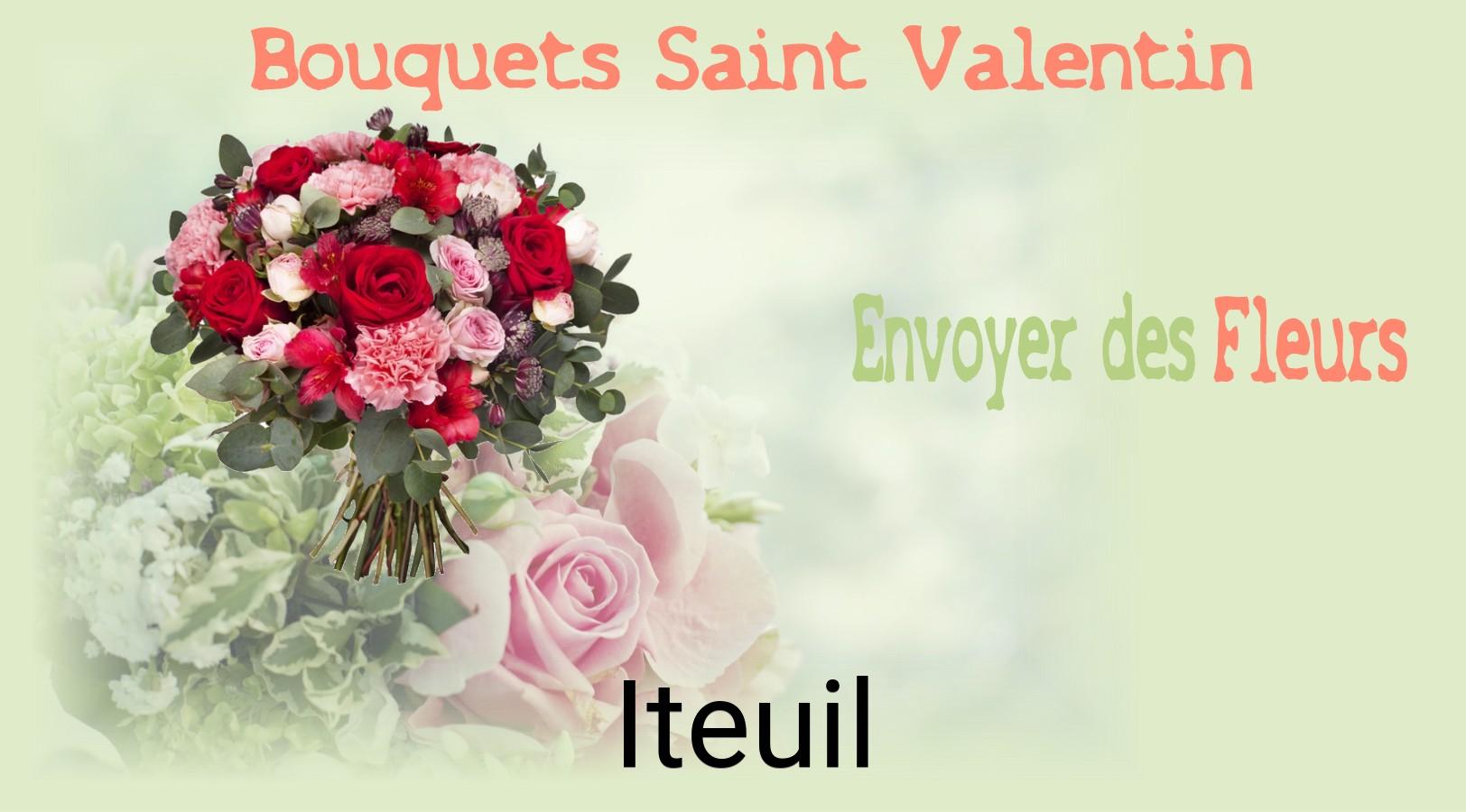 Roses de Saint-Valentin livrées à Iteuil